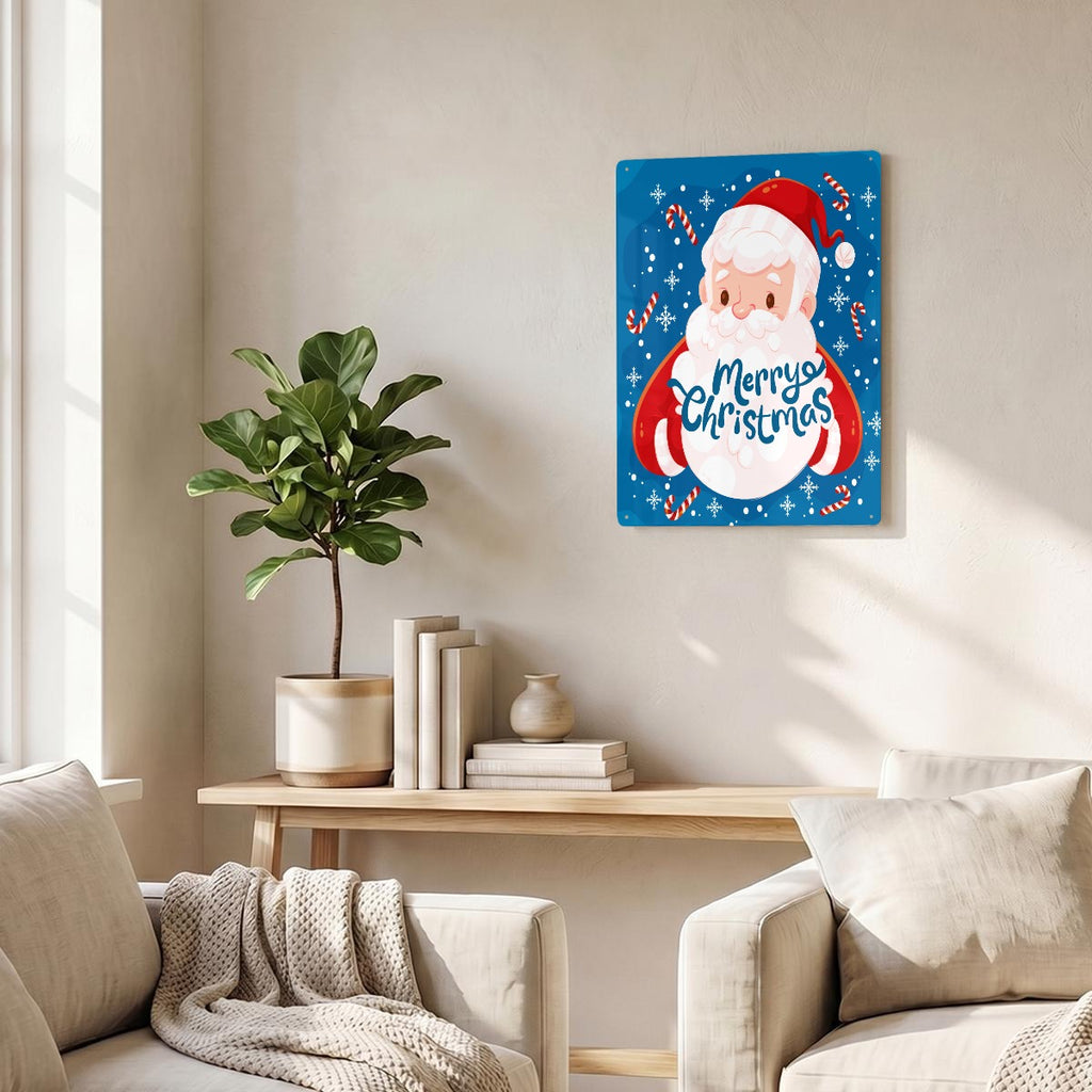 Thickened Rectangular Iron Wall Painting Printed in Canada
