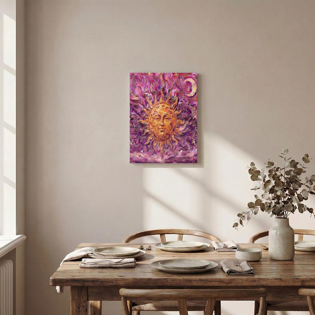 Vertical Framed Canvas Wall Art Printed in Canada