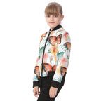 Bomber per bambini con stampa all-over