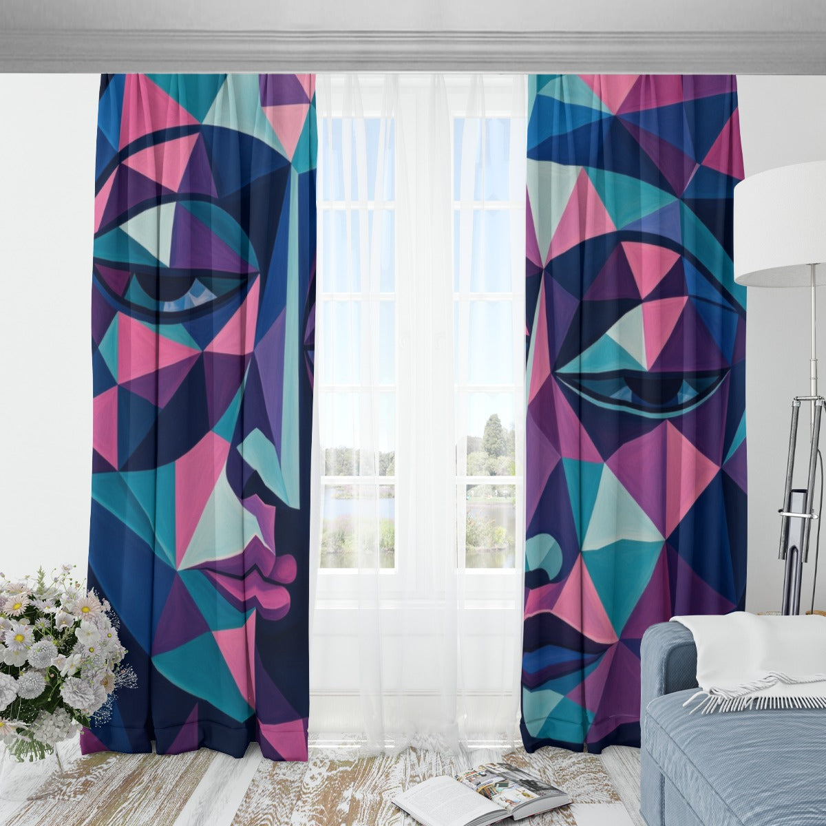 Blackout Curtains with Hooks | 265(gsm)