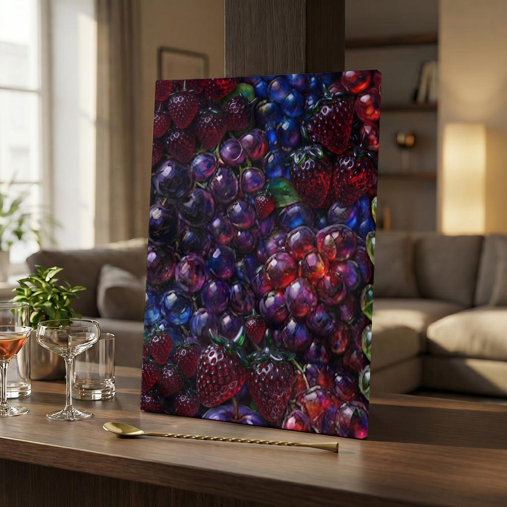 Vertical Framed Canvas Wall Art Printed in Canada