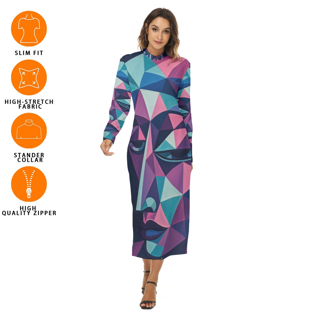 All-Over Print Women's Hip Dress
