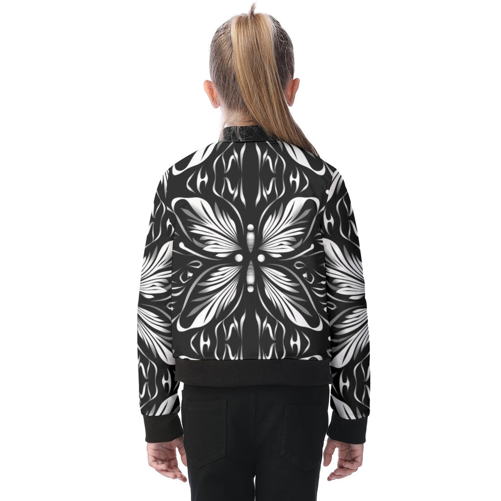 Blouson aviateur imprimé intégral pour enfant