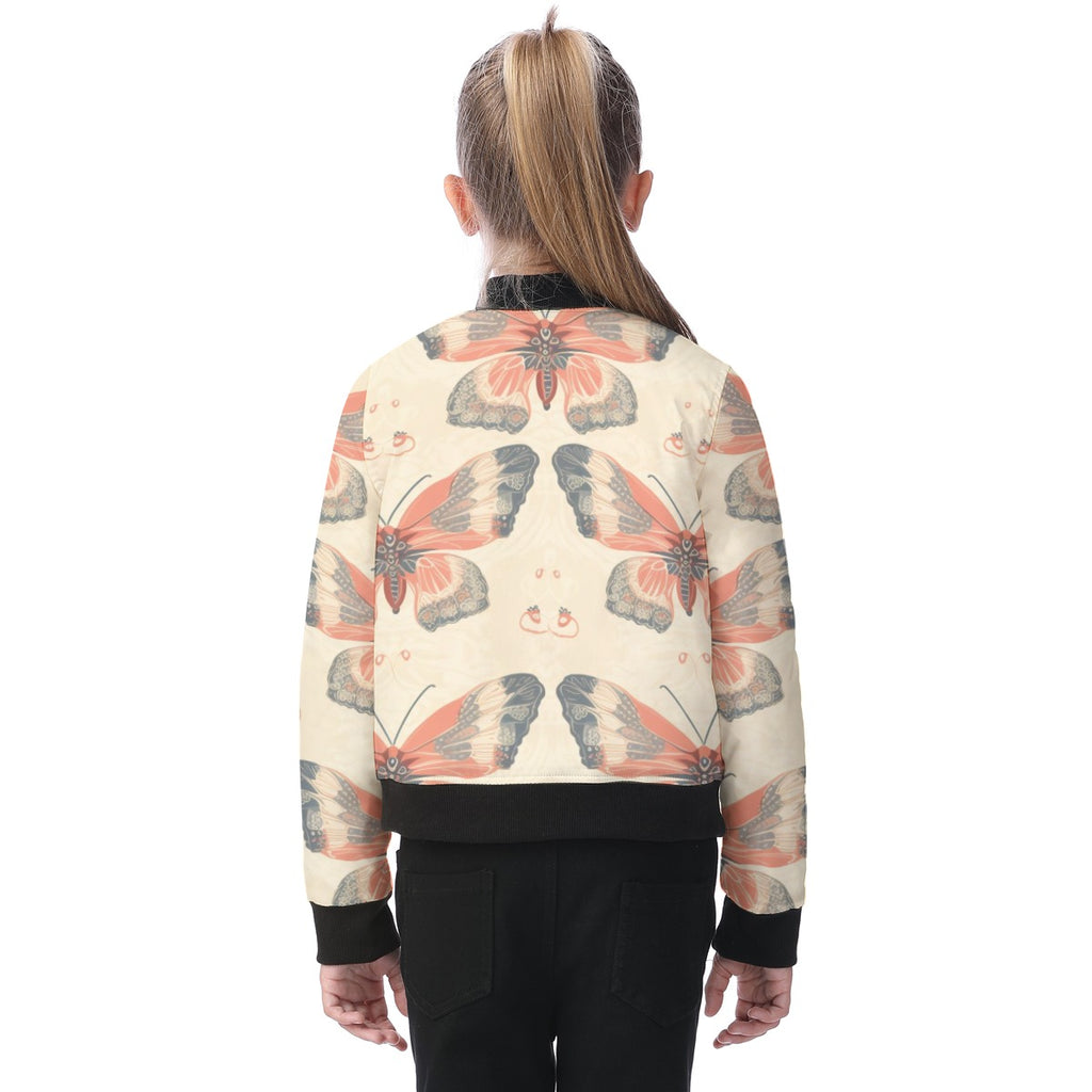 Blouson aviateur enfant imprimé all-over