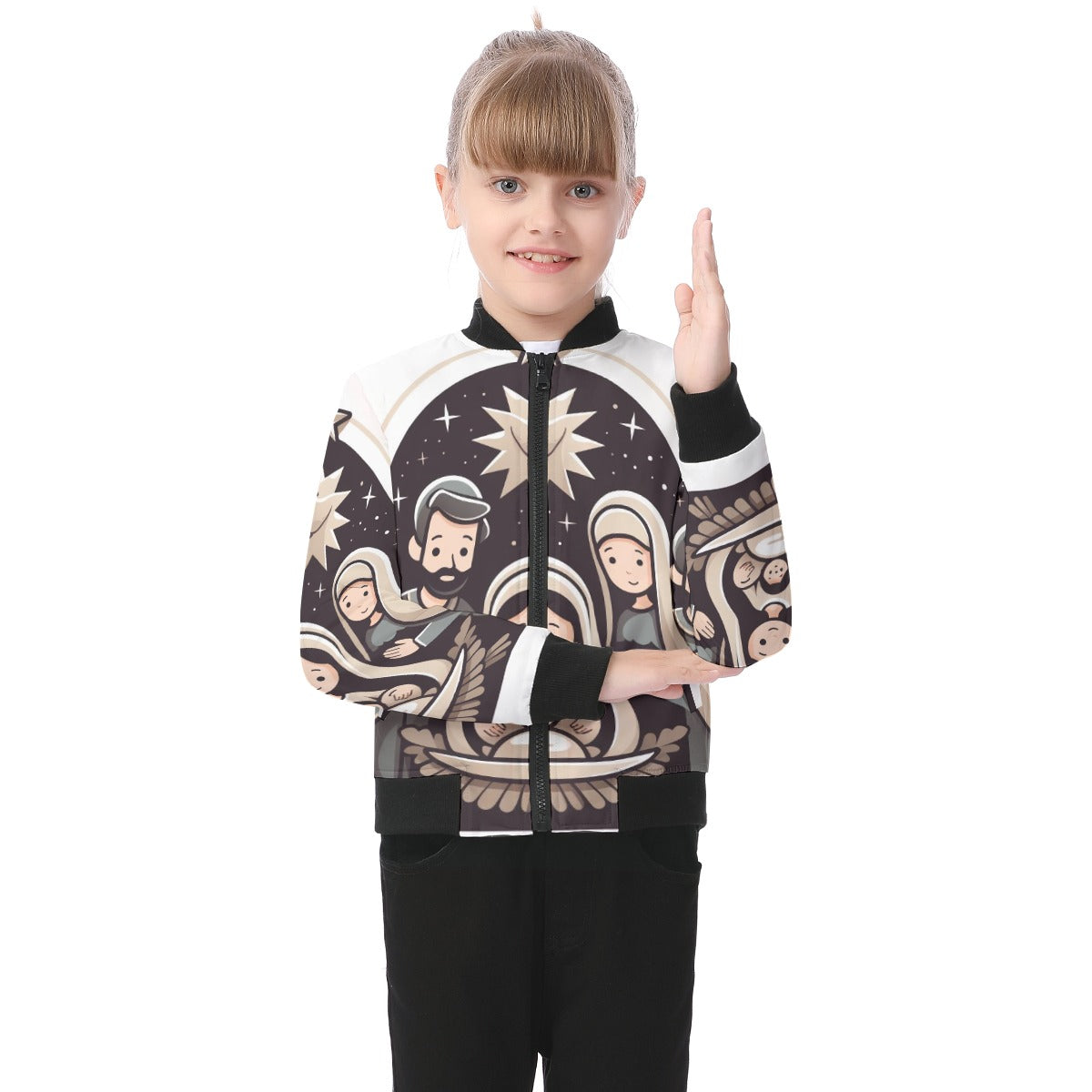 All-Over Print Kid's Bomber Jacket