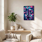Thickened Rectangular Iron Wall Painting Printed in Canada
