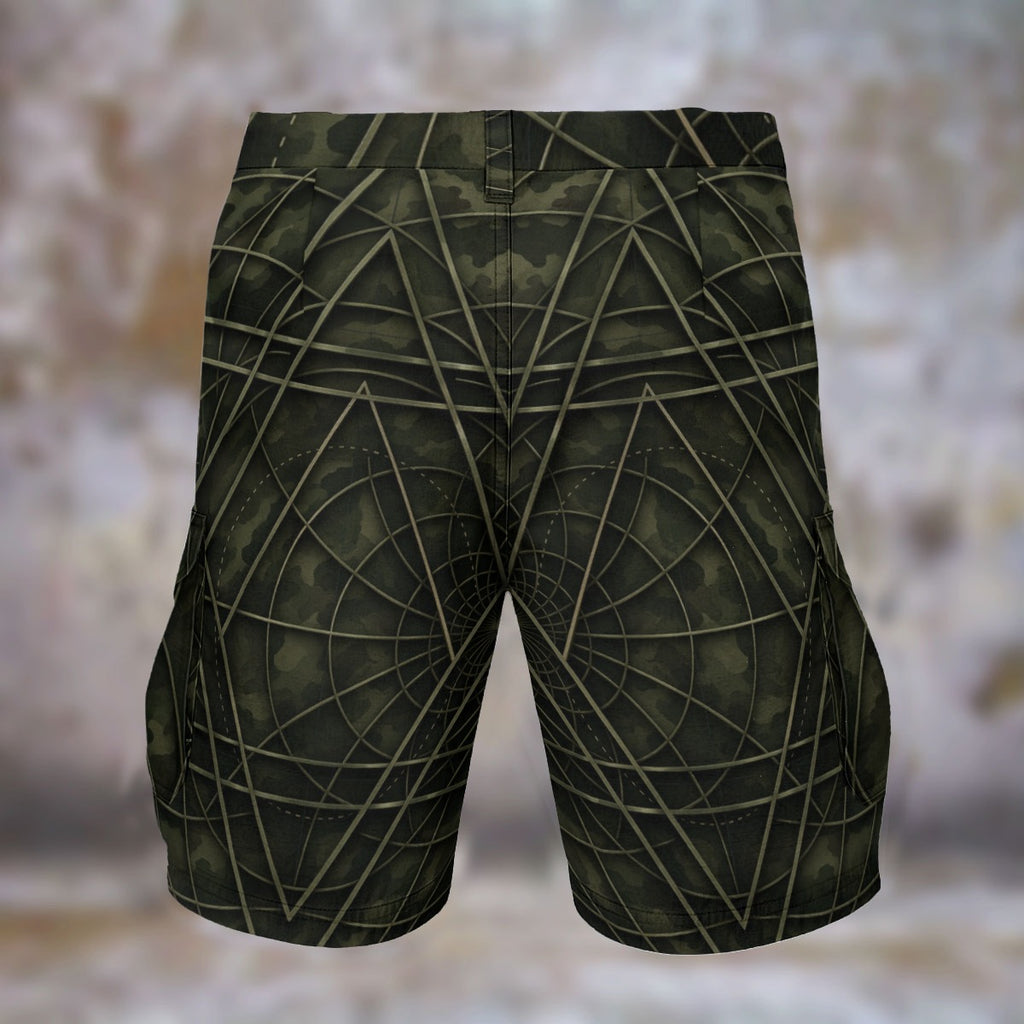 All-Over Print Men's Cargo Shorts