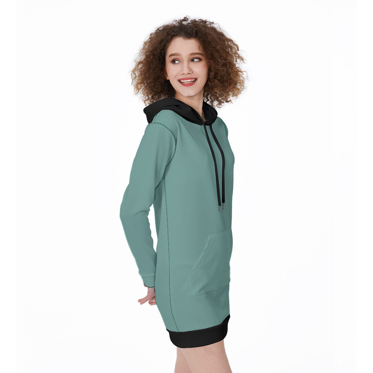 All-Over Print Women's Long Hoodie