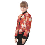 Bomber per bambini con stampa all-over