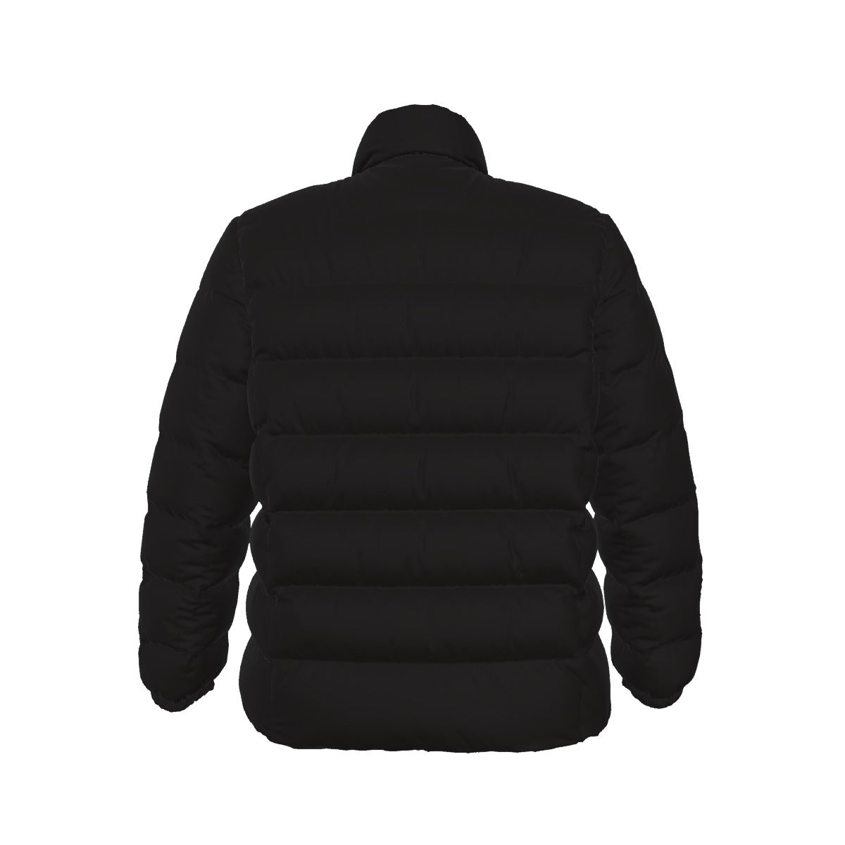 All-Over Print Unisex Stand collar slim down jacket