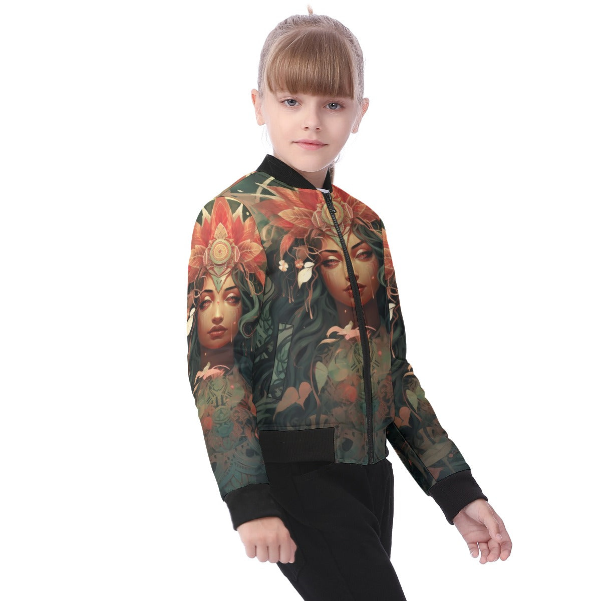 All-Over Print Kid's Bomber Jacket