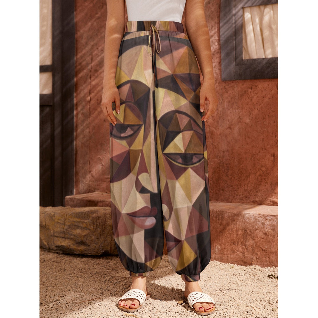 All-Over Print Women's Carrot Pants