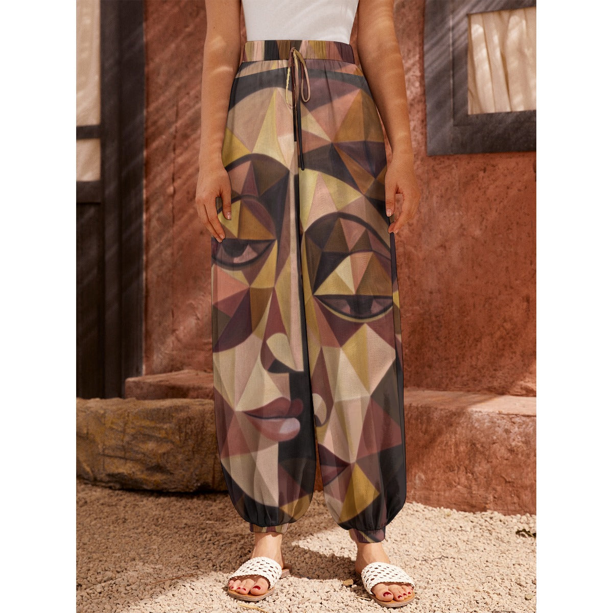 All-Over Print Women's Carrot Pants