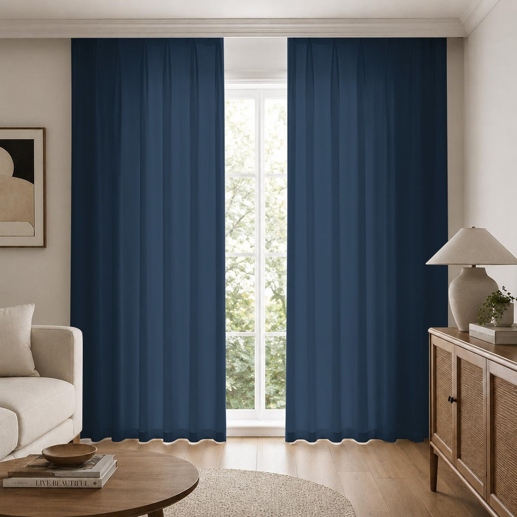 Square Blackout Curtains with Hooks | 265(GSM
