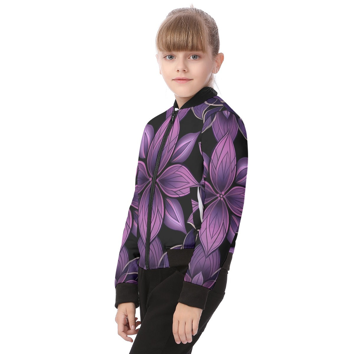 All-Over Print Kid's Bomber Jacket