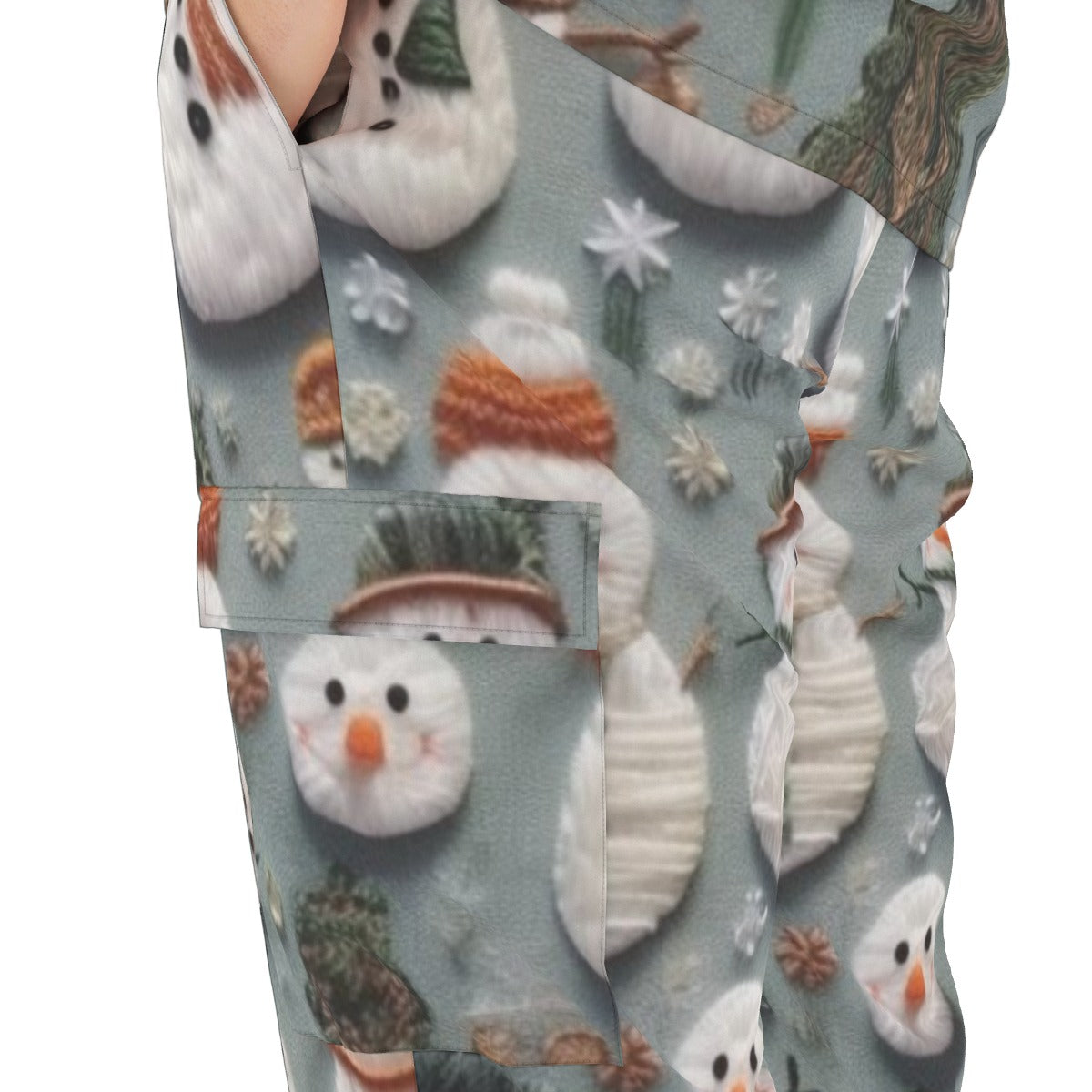 All-Over Print Unisex Scrub Set With Six Pocket