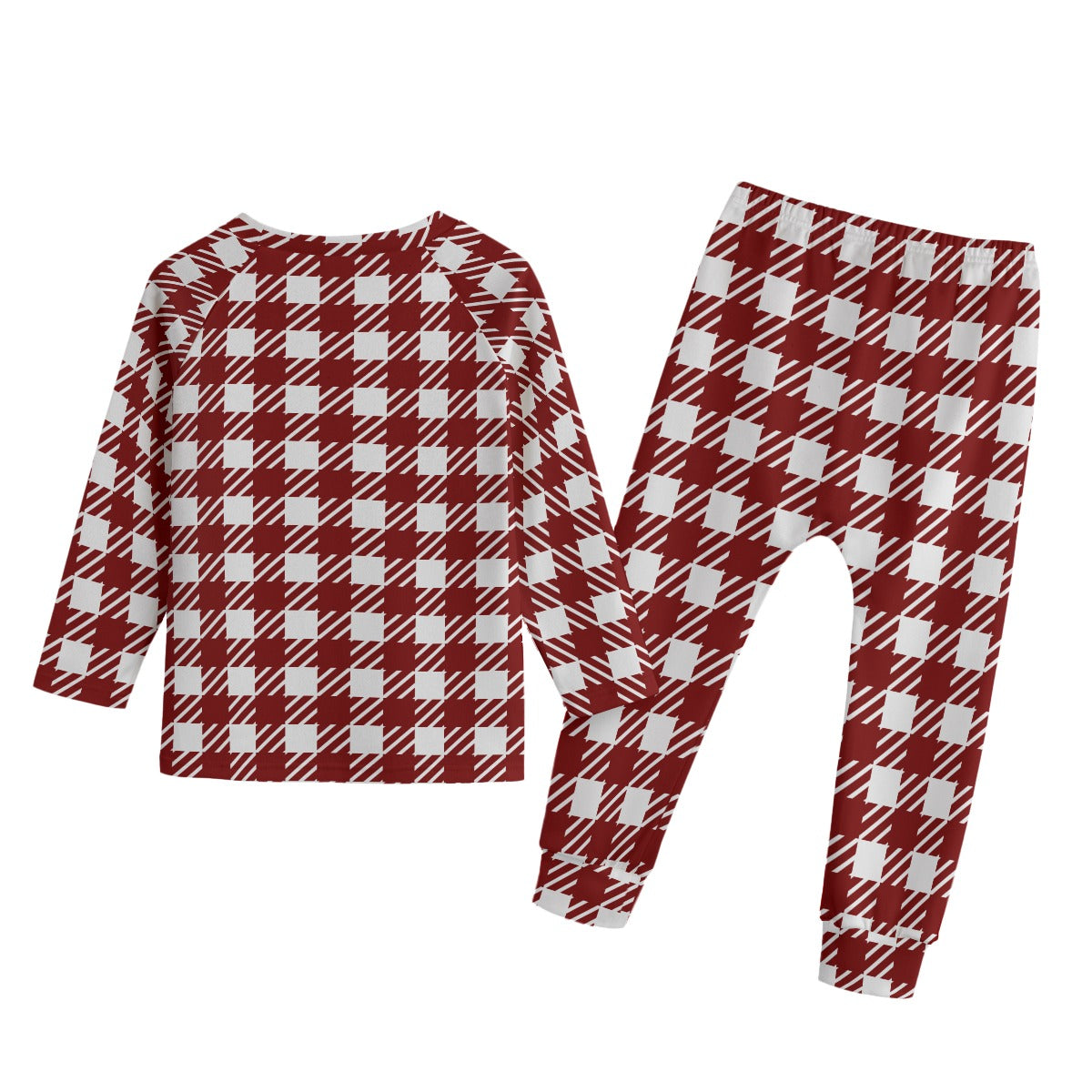 All-Over Print Kid's Knitted Fleece Set