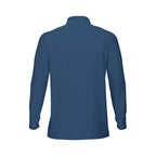 All-Over Print Men's Sports Collar Jersey With Long Sleeve| Interlock