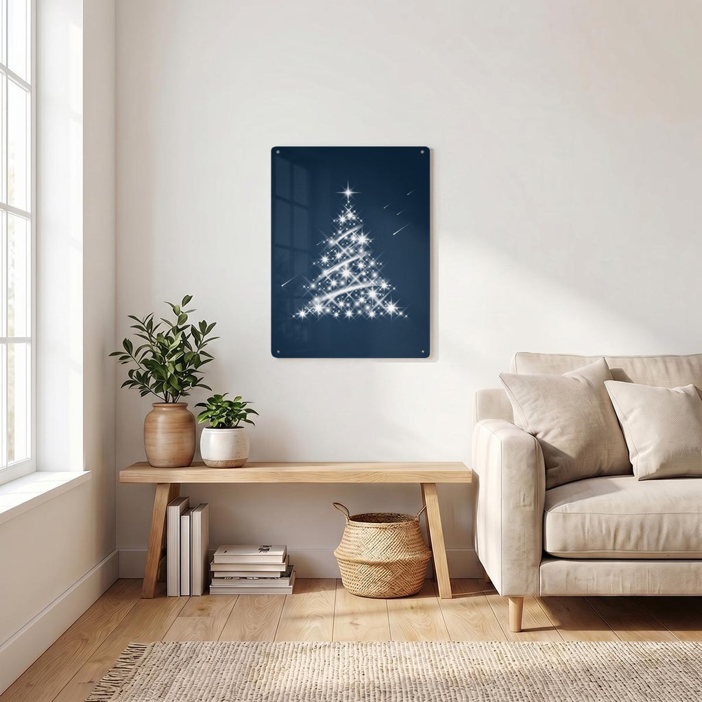 Thickened Rectangular Iron Wall Painting Printed in Canada