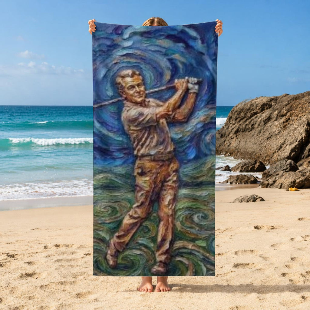 Golf Adult Beach Towel Printed in Canada|320GSM