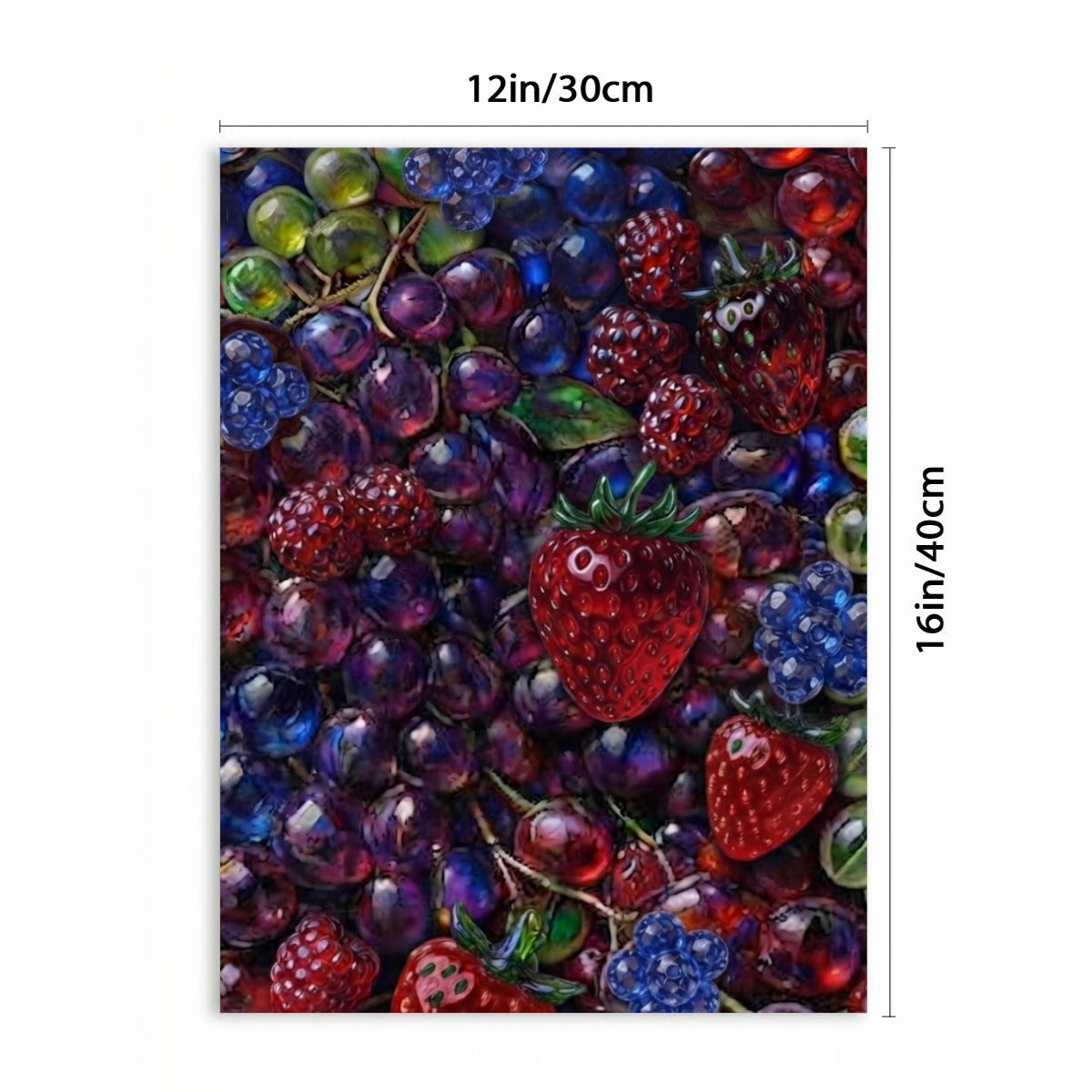 Vertical Framed Canvas Wall Art Printed in Canada