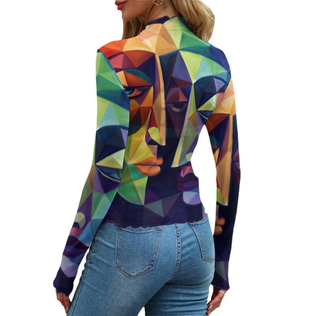 All-Over Print Women's Mesh T-shirt