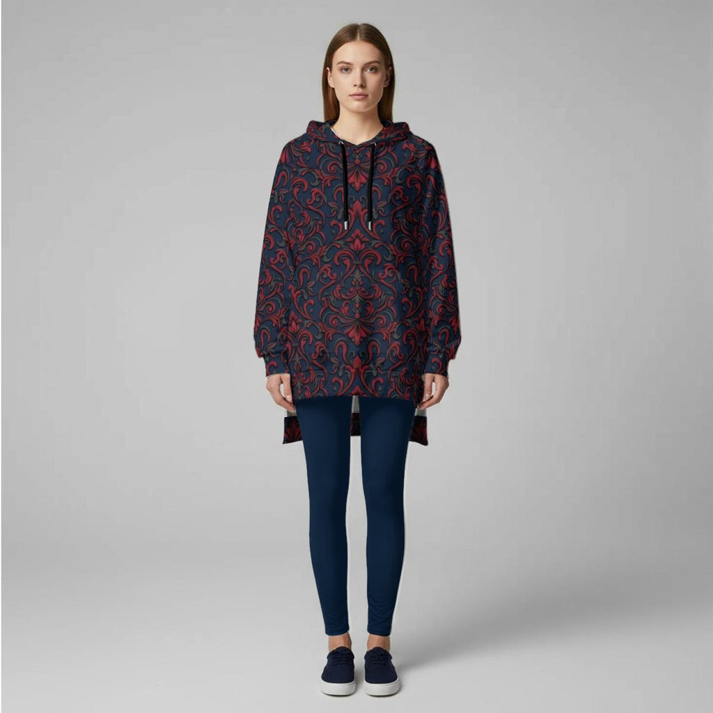 All-Over Print Women's Stretch Hoodie Set
