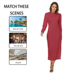 All-Over Print Women's Hip Dress