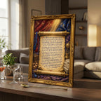 Vertical Framed Canvas Wall Art Printed in Canada