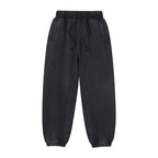 Heavyweight Fleece-Lined Washed Jogger Pants for Men|355GSM DTG