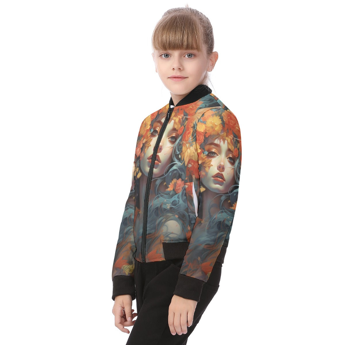 All-Over Print Kid's Bomber Jacket