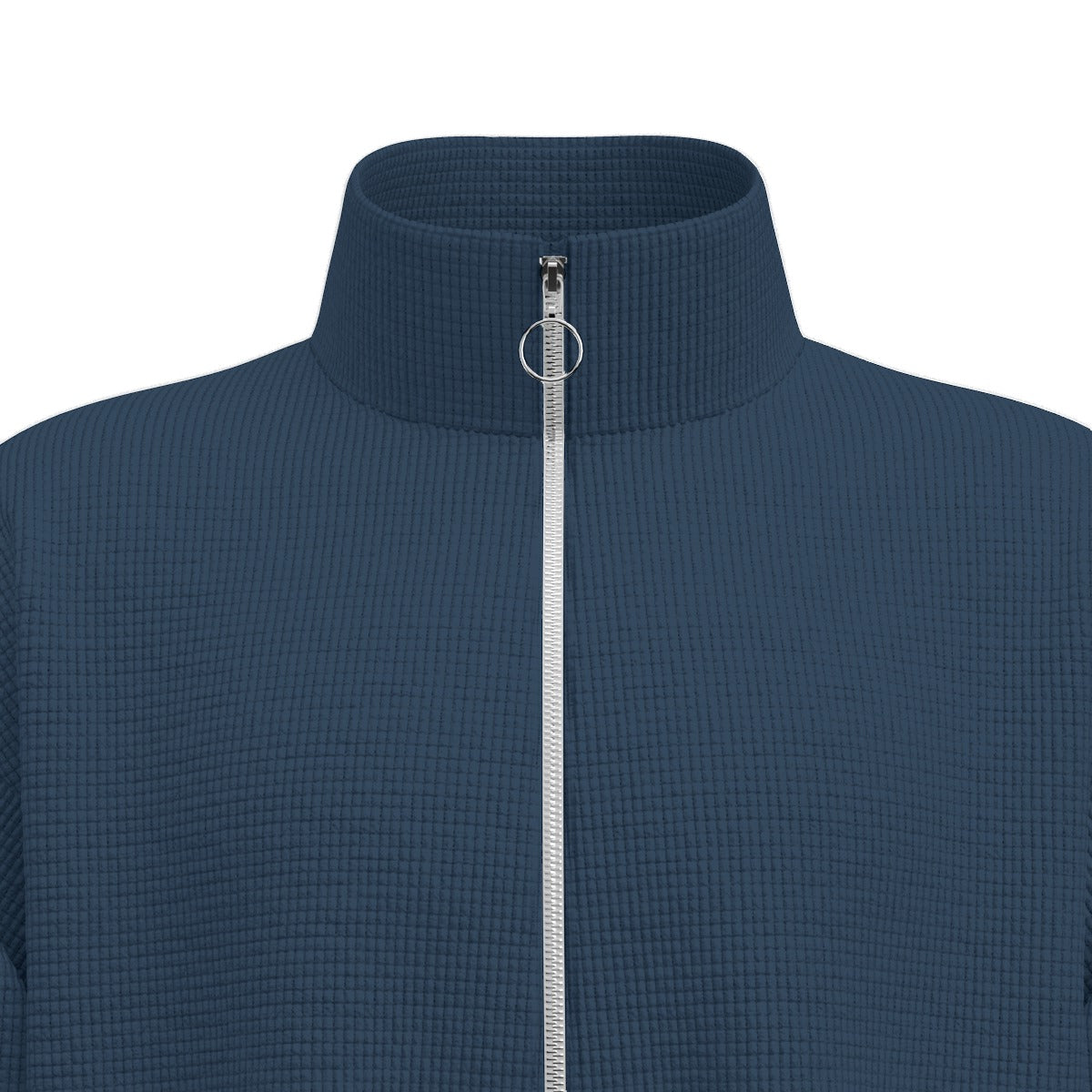 All-Over Print Unisex Stand Collar Zipped Jacket