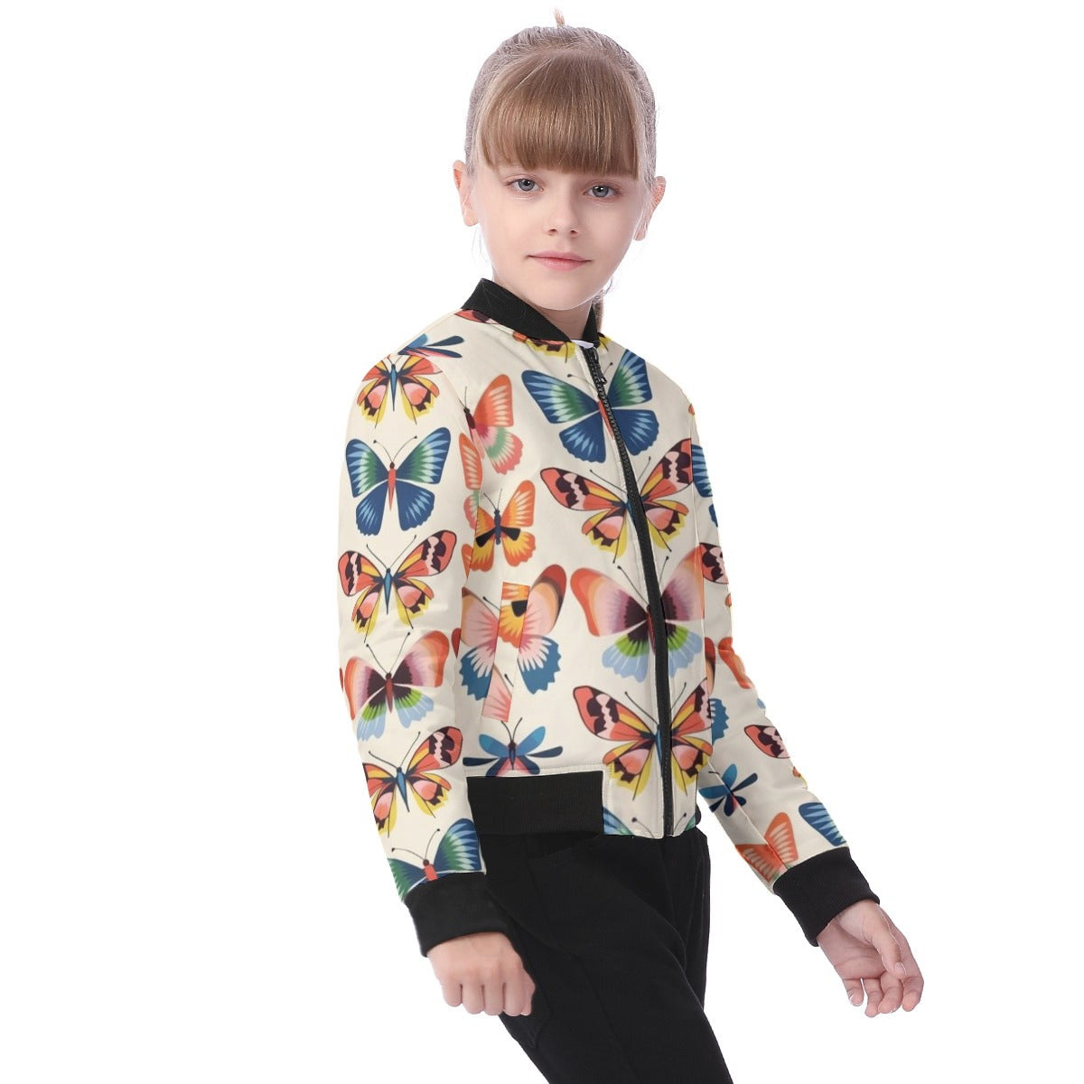 All-Over Print Kid's Bomber Jacket