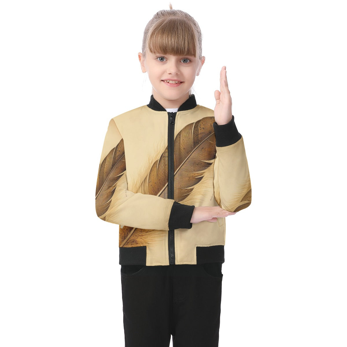 All-Over Print Kid's Bomber Jacket
