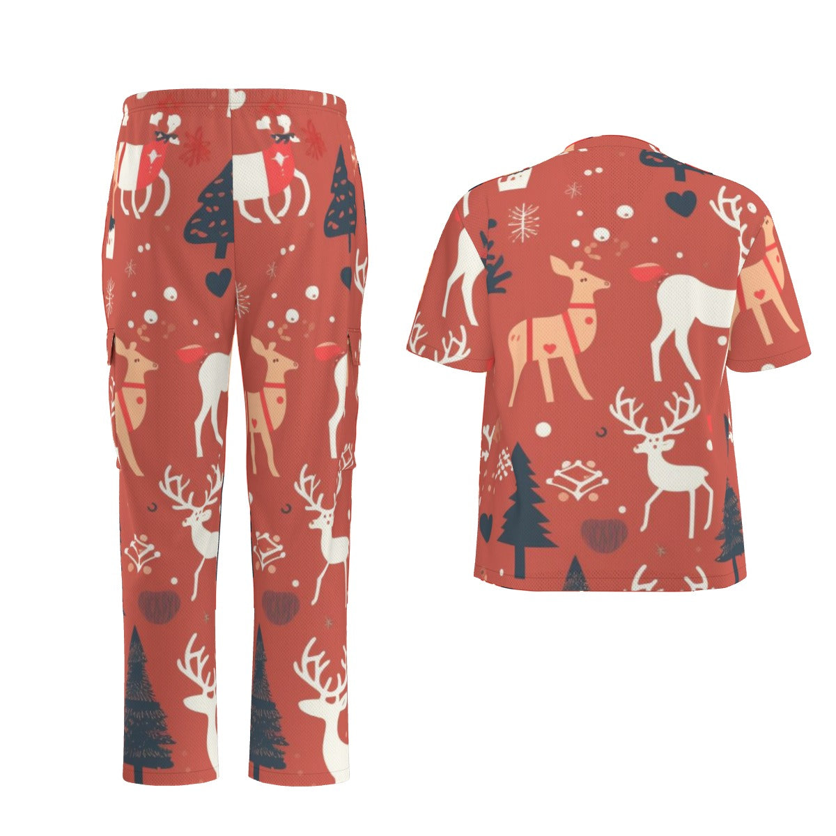 All-Over Print Unisex Scrub Set|Birdseye