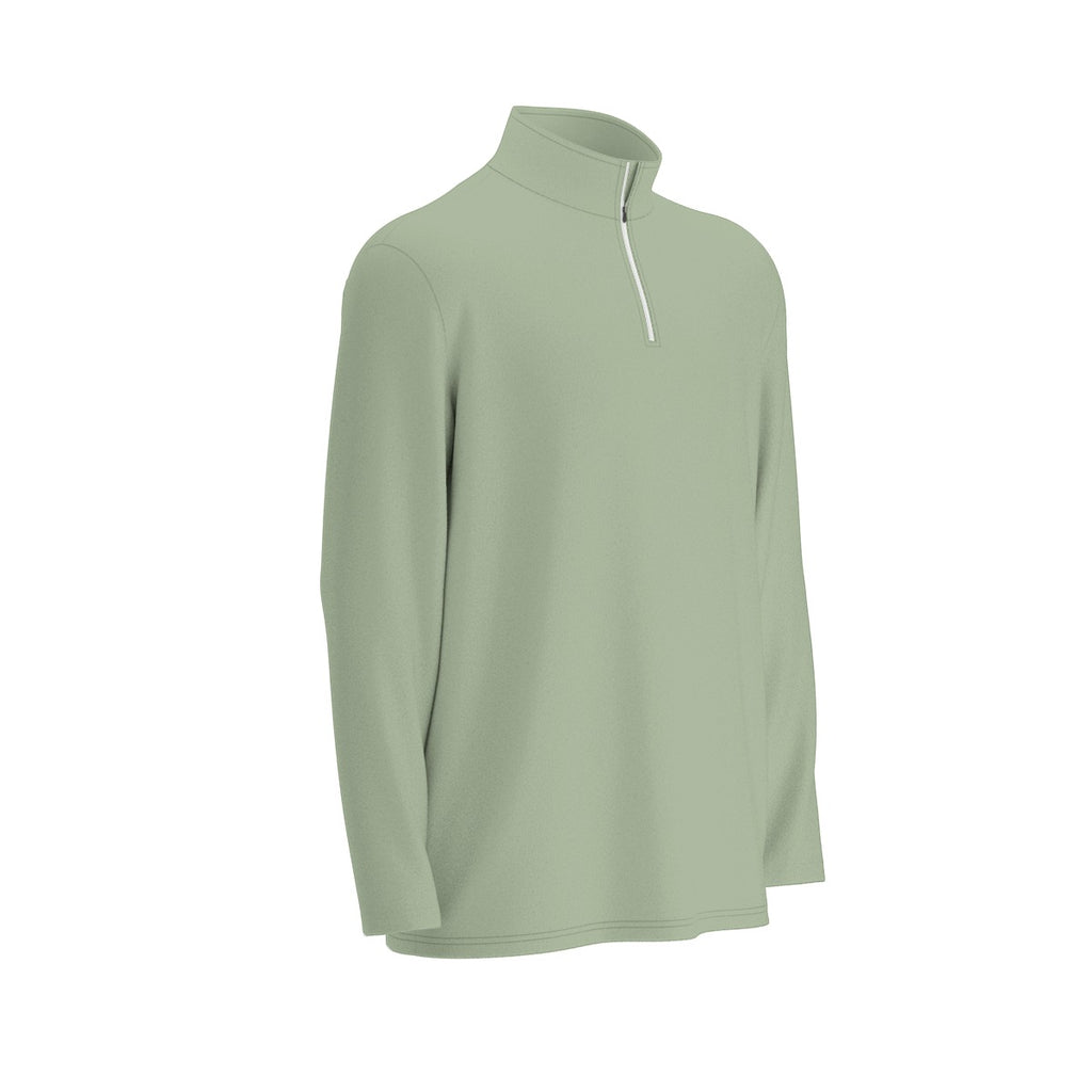 All-Over Print Men's Sports Collar Jersey With Long Sleeve