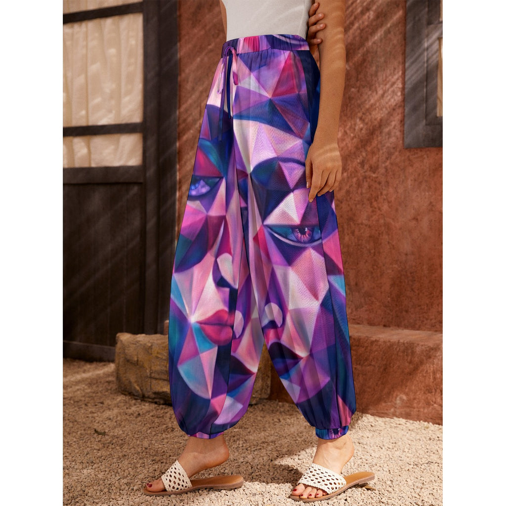 All-Over Print Women's Carrot Pants