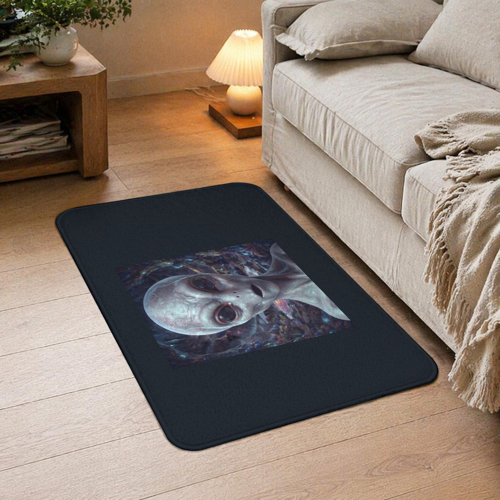 Rounded Diatom Mud Floor Mat Printed in Canada
