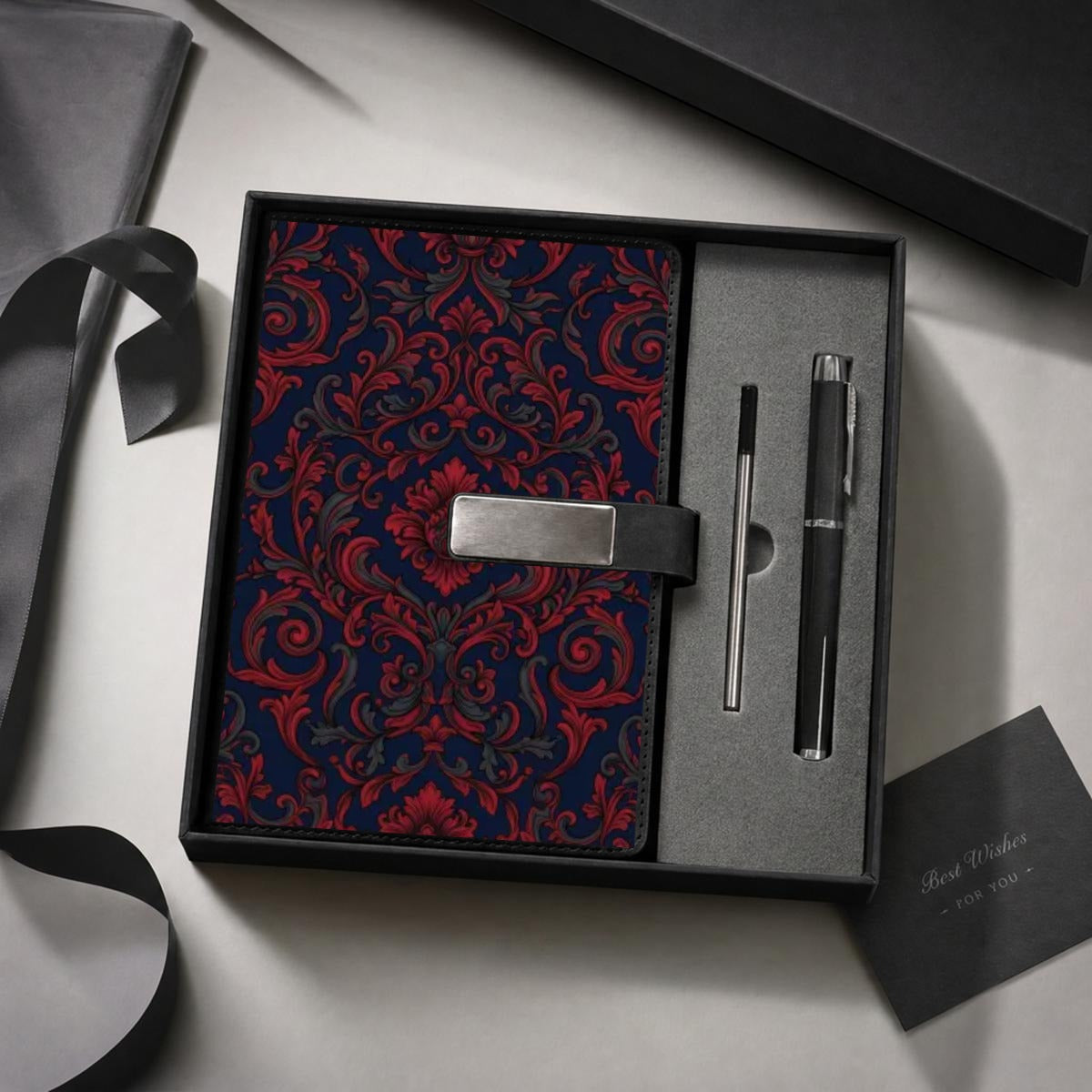 Notebook Gift Set with Metal Pen