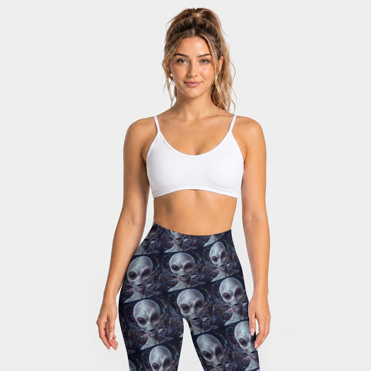 All-Over Print Women's Seamless High Waisted Butt-Lifting Leggings