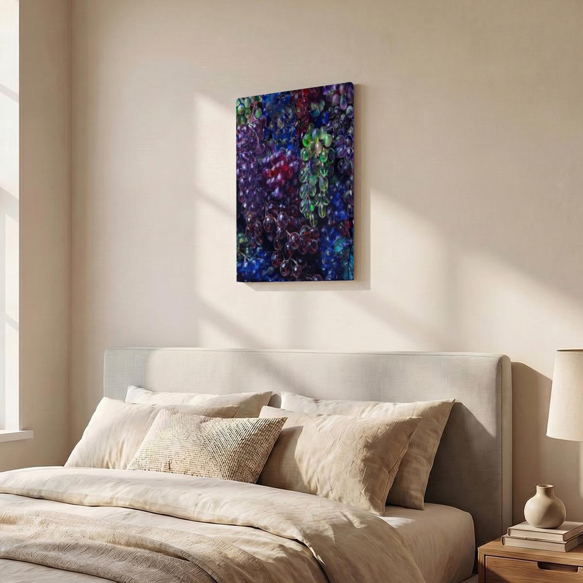 Vertical Framed Canvas Wall Art Printed in Canada