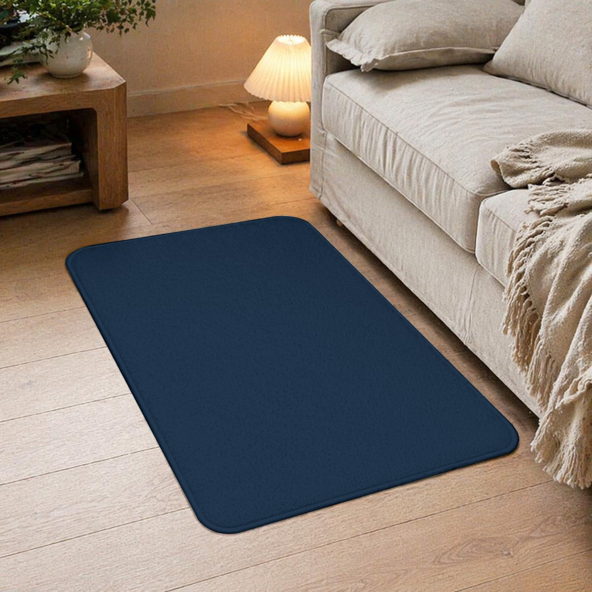 Rounded Diatom Mud Floor Mat Printed in Canada