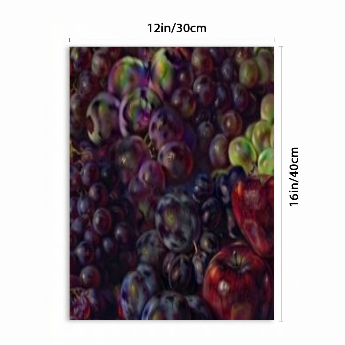 Vertical Framed Canvas Wall Art Printed in Canada