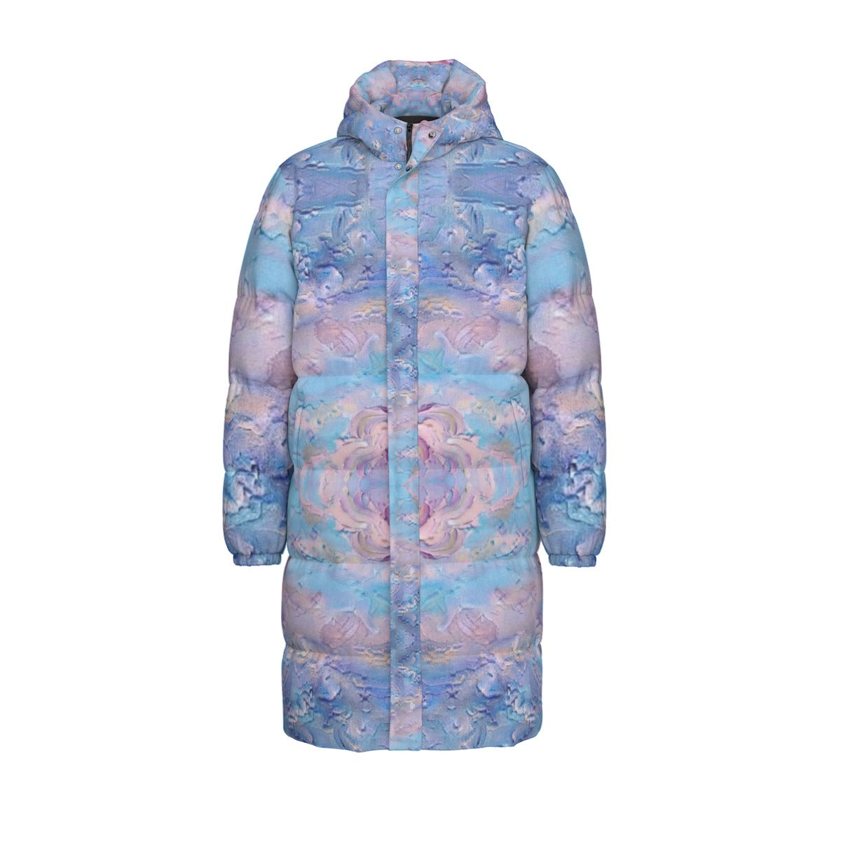 Coat of Many Colors Collection Women Unisex Long Down Jacket