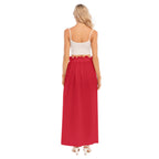 All-Over Print Women's Side Split Skirt