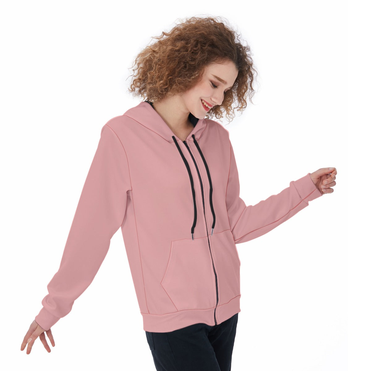 All-Over Print Women's Zip Up Hoodie