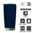 Custom 20OZ Tumbler With Sliding Lid Printed in USA