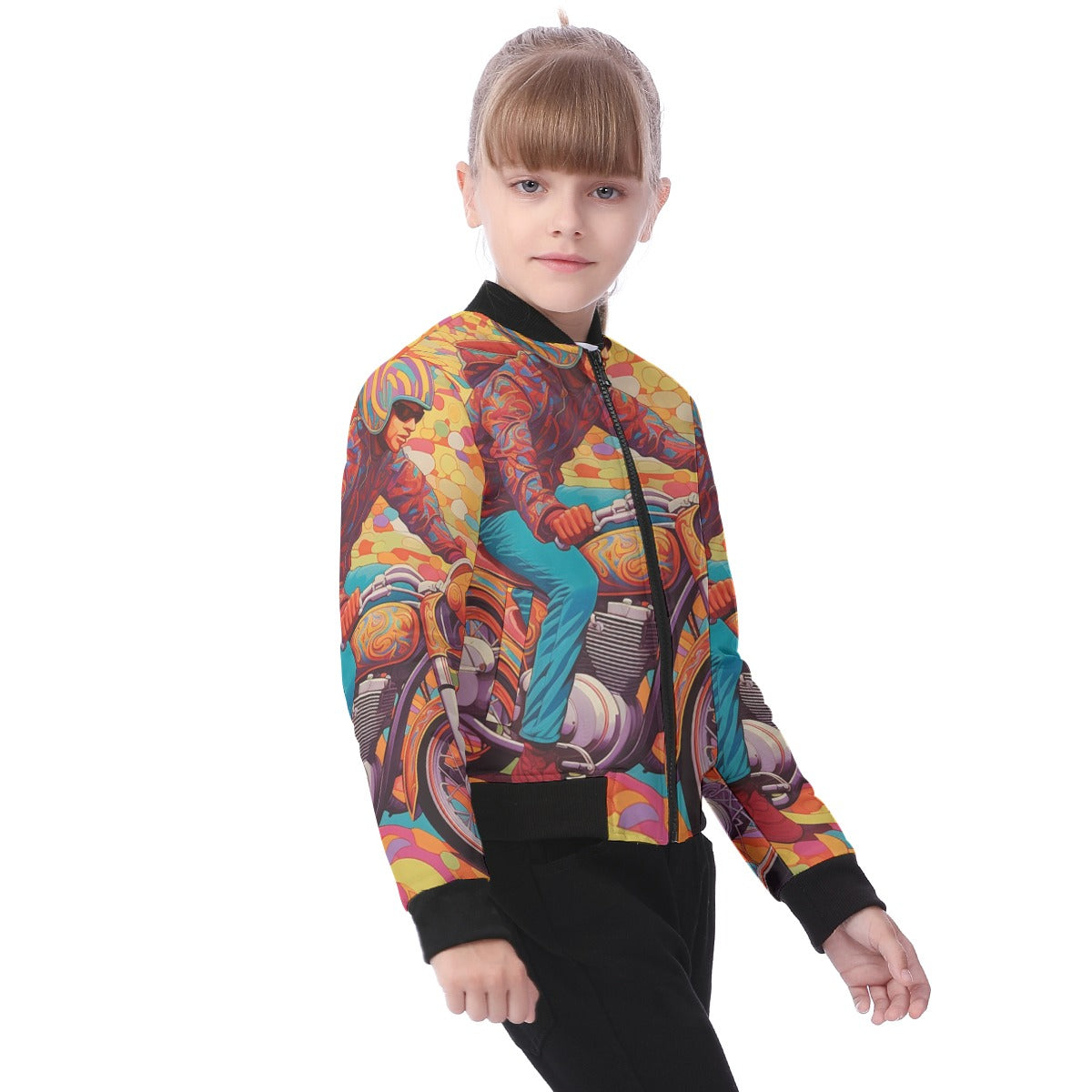 All-Over Print Kid's Bomber Jacket