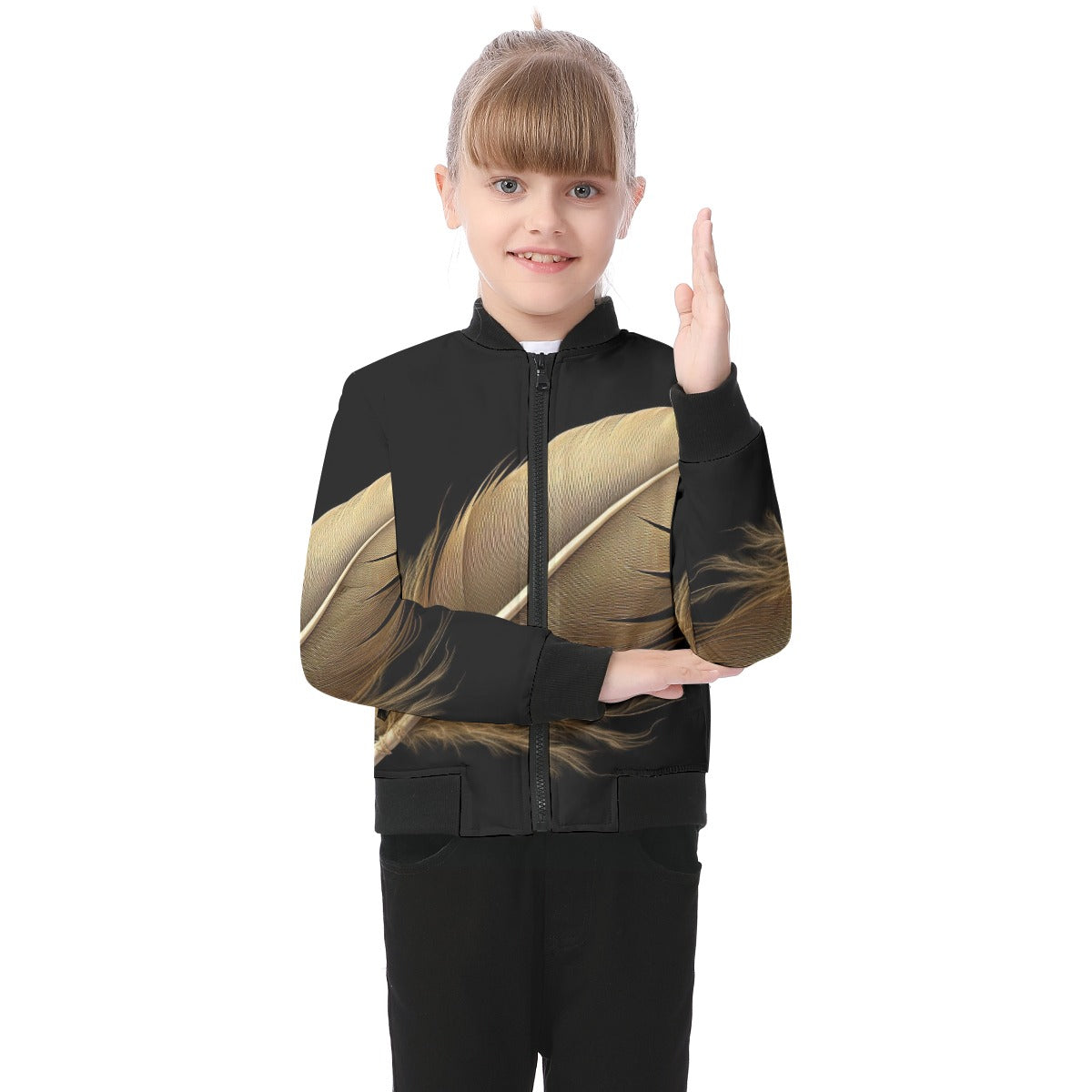 All-Over Print Kid's Bomber Jacket
