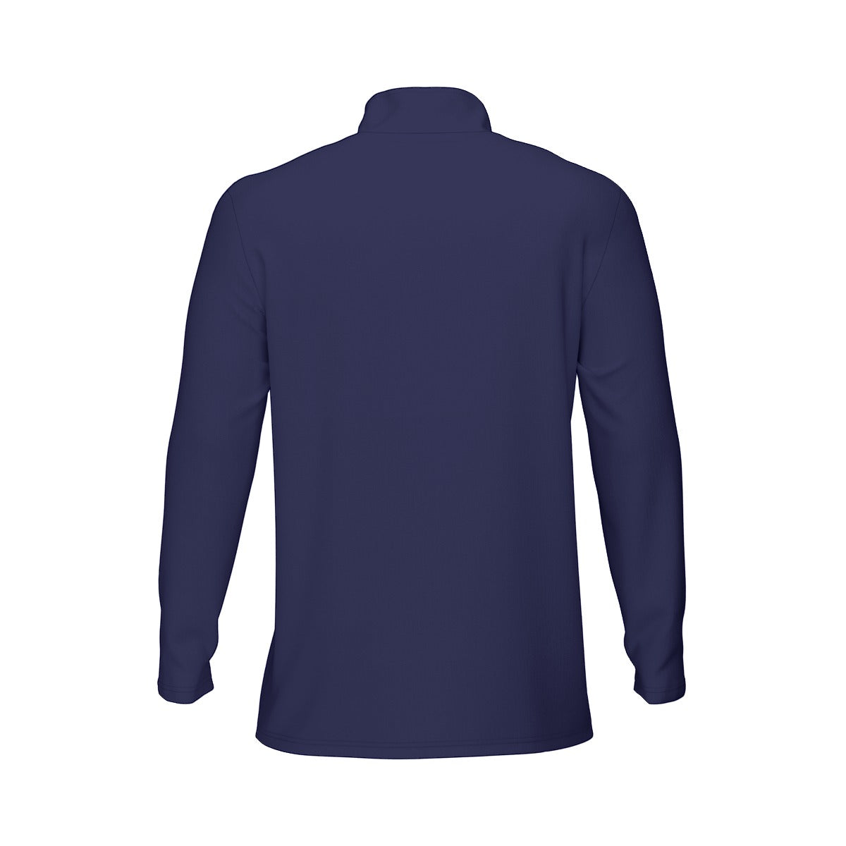 All-Over Print Men's Sports Collar Jersey With Long Sleeve| Interlock